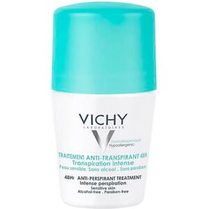 Vichy Deodorant 48Hr Intensive Anti-Perspirant Roll On For Sensitive Skin 50ml