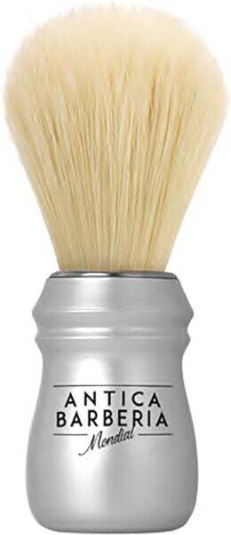 Mondial Antica Barberia Pure Bleached Bristle Rasierpinsel mit Kunsts