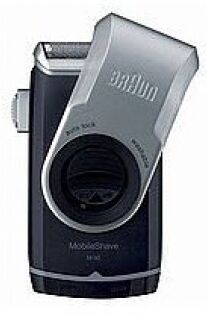 Braun Rasierer M 90 Pocket (Schwarz/Silber)