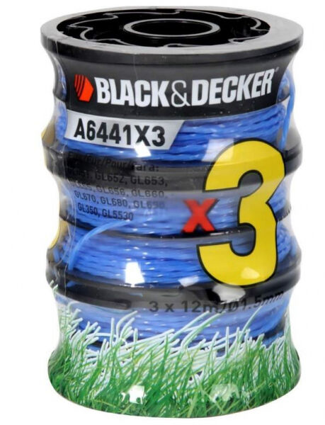 Black & Decker A6441X3-XJ - Fadenspule Reflex Plus / 2x6m / 2+1 Vorteilspack