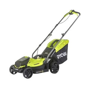 Ryobi RLM18X33B40 Schubrasenmäher Akku Schwarz, Grün