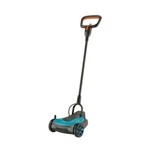 Gardena HandyMower Schubrasenmäher Akku Schwarz, Blau, Orange