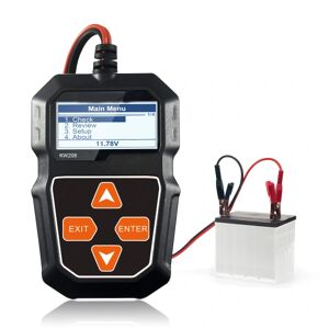 unbranded Bilbatteritester, 100-2000 CCA batteribelastningstester Bilbatteri- og generatortester til køretøj/båd/motorcykel/plæneklipper