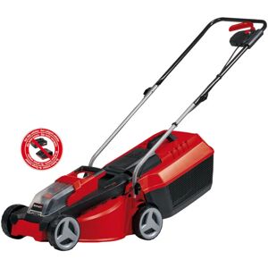 Tondeuse à gazon sans fil ge-cm 18/30 Li - Power X-Change (18 v / 3,0 Ah, Largeur de coupe 30 cm, Bac de ramassage rigide de 25 l) Livré sans Batterie ni Chargeur - Einhell - Publicité