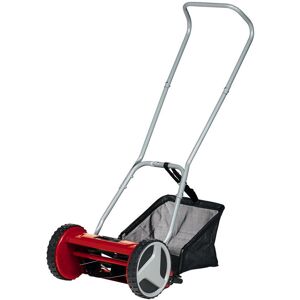 Einhell Tondeuse à gazon manuelle gc-hm 300 (jusqu'à 150 m², cylindre de coupe, 5 lames en acier, réglage de la hauteur de coupe sur 4 niveaux de 13 à 37 mm, - Publicité