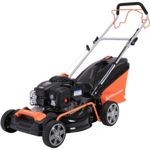 Yard Force - Tondeuse à gazon Thermique autopropulsée 125cc de 46cm avec Moteur à essence Briggs & Stratton 450E Series gm B46CK - Noir/Orange - Publicité