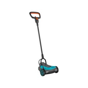 Gardena Tondeuse à gazon 22/18V P4A Ready-To-Use Set sans fil fonction Mulching, avec batterie, avec réglage de la hauteur de coupe, avec chargeur 18 V - Publicité