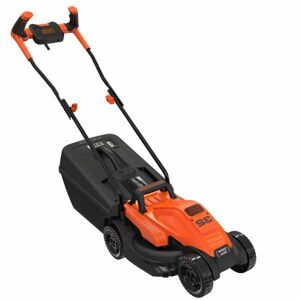 Black & Decker Tondeuse à gazon électrique Black & Decker BEMW451BH-QS - Lame 32 cm avec puissance max 1200 watts