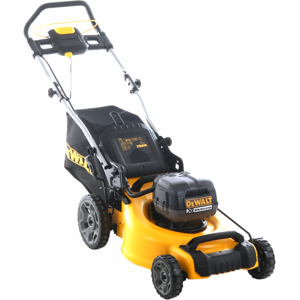 Tondeuse à gazon sur batterie DeWalt DCMW564P2-QW - Largeur de coupe 48 cm - CHARGEUR ET BATTERIES NON INCLUS - MACHINE SEULE - Publicité