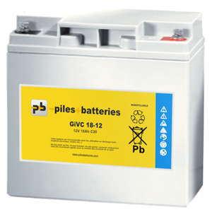 Enersys Batterie plomb Etanche Etanche GIVC 12V 20Ah