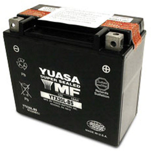 Yuasa Batterie tondeuse Yuasa YTX20HL-BS Etanche 12V / 18Ah