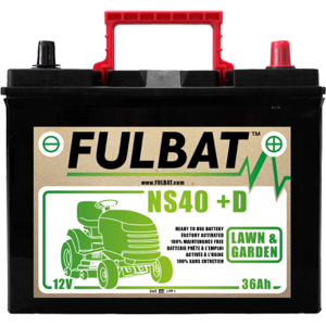 fulbat Batterie Fulbat NS40 (+D) CA/CA 12V 36 AH  (- / + ) NS40D  Bornes Japonnaises (sans entretien)