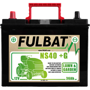 fulbat Batterie Fulbat NS40 (+G) CA/CA 12V 36 AH  (+ /-) NS40G  Bornes Japonnaises (sans entretien)