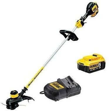 DEWALT Coupe-bordures DEWALT 33cm - 18V XR 5Ah Li-Ion - moteur sans charbon - DCM561P1