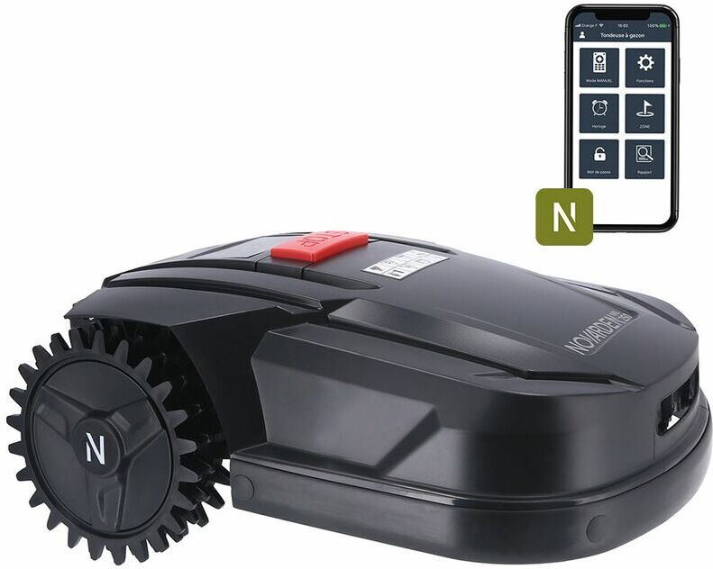 NOVARDEN Robot tondeuse NRL250 Connect NOVARDEN - Noir