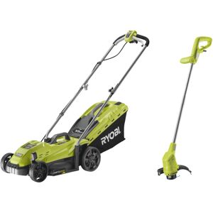 Ryobi Tagliaerba elettrico a spinta  + tagliabordi 1300 W L 33 cm