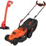 Black & Decker Grasmaaier BEMW461BGL2 + trimmer grasmaaier