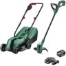 Bosch - Lawn care set - trådløs - 18 V - 4 Ah inkludert lader - 32 cm - 8.1 kg