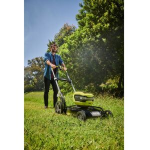 Ryobi Ry36lmmx51a-140 Gräsklippare Med Batteri Och Laddare, Trädgårdsmaskiner