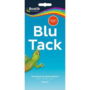 Bostik B183 Blu Tack, Multipurpose Reusable Adhesive, Clean, Safe & Easy to Use, Non-Toxic, Economy Size,Blue,XL