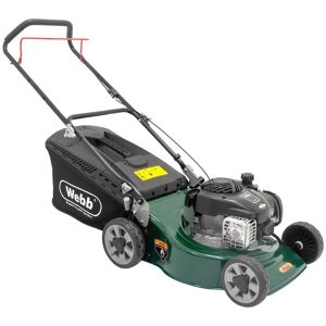 WEBB Supreme WER18HP4 Rotary Lawn Mower - Black & Green