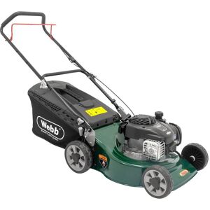 WEBB Supreme WER18HP4 Rotary Lawn Mower - Black & Green