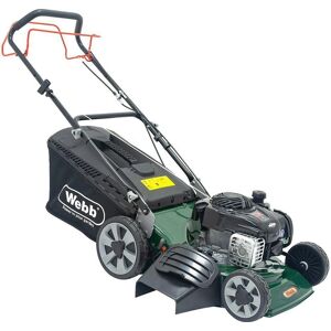 WEBB WER18HW4 Supreme Cordless Rotary Lawn Mower - Green & Black