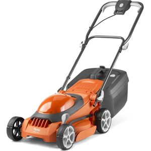 FLYMO EasiStore 340R Corded Rotary Lawn Mower - Orange & Grey