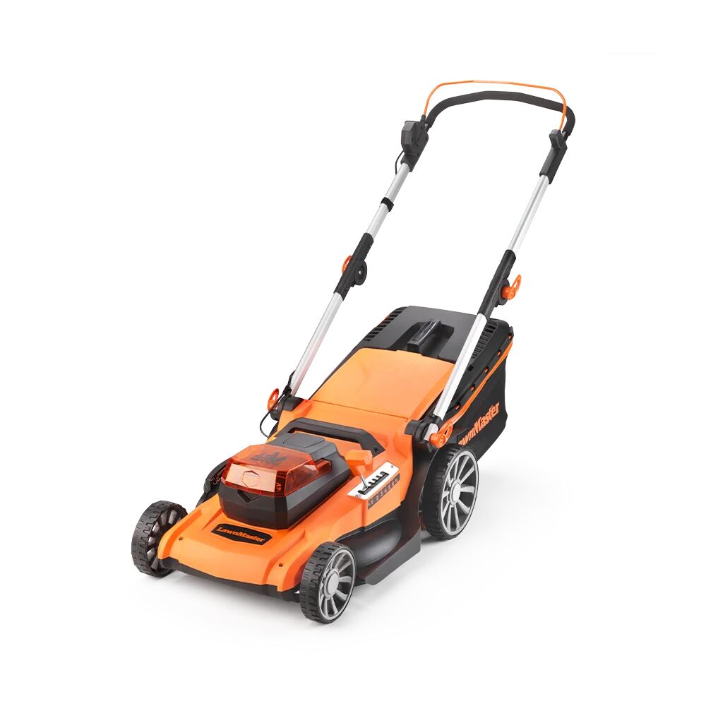 LawnMaster 48V 46cm   Cordless Lawn Mower with Spare Batteries