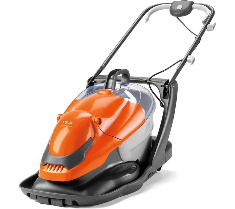 Flymo Easi Glide Plus 360V Hover Lawn Mower - Black & Orange