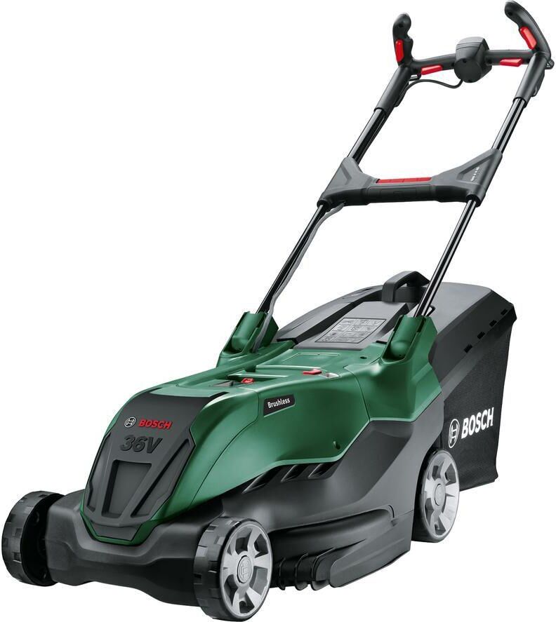 BOSCH AdvancedRotak 36V-44-750 Cordless Rotary Lawn Mower - Green & Black