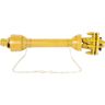 VEVOR PTO Shaft, 1-3/8" PTO Drive Shaft, 6 Spline Both Ends PTO Driveline Shaft, Series 4 Tractor PTO Shaft, 31.5"-41" Brush Hog PTO Shaft, Yellow PTO Shaft w/Slip Clutch for Bush Hog/Finish Mower