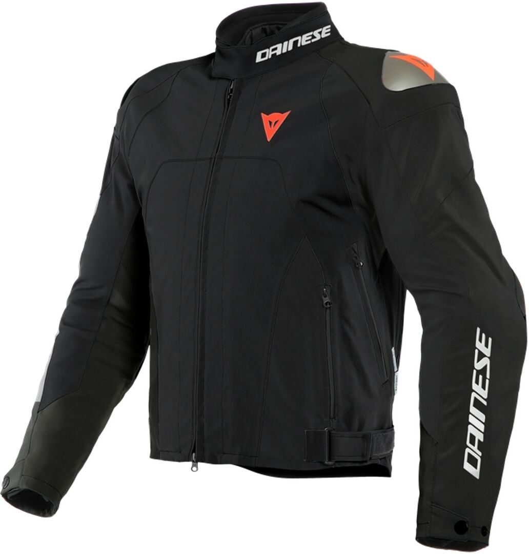 Dainese Indomita D-Dry XT Motorrad Textiljacke 50 Schwarz Rot