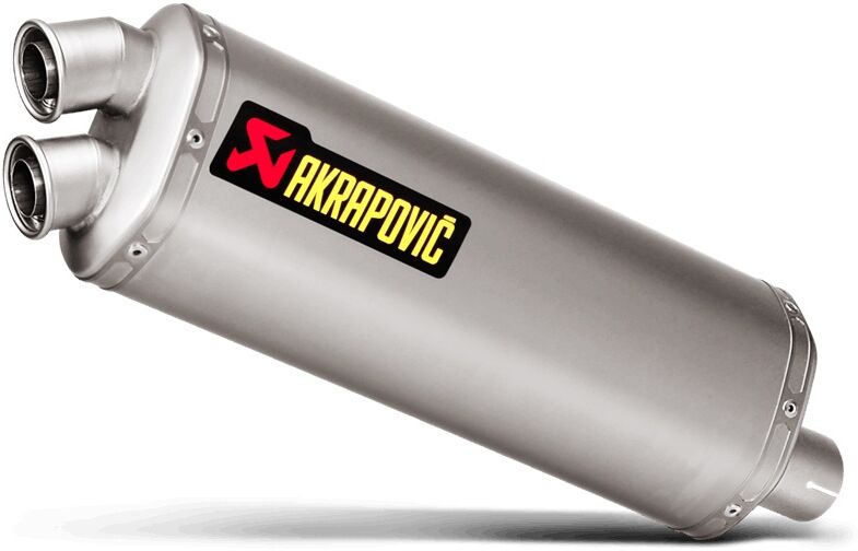 Akrapovic Slip-On Line Titanium Endschalldämpfer  Silber