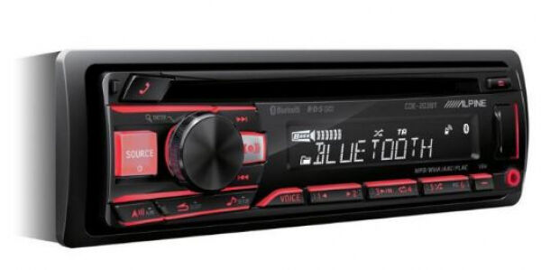 Alpine CDE-203BT - Auto Media-Receiver Schwarz 200 W Bluetooth