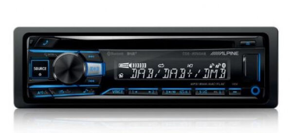 Alpine CDE-205DAB - Auto Media-Receiver Schwarz 200 W Bluetooth
