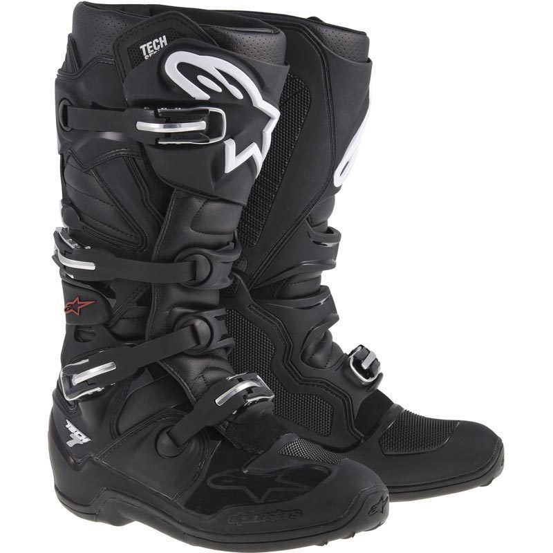 Alpinestars Tech 7 Motocross Boots Motokrosové boty 40 41 Černá