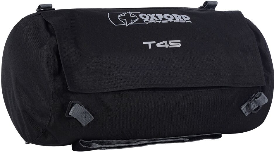 Oxford Drystash T45 Motocykl roll bag Jedna velikost Černá