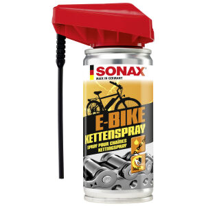 Sonax GmbH SONAX E-BIKE KettenSpray, Damit es läuft wie geschmiert, 100 ml - Sprühdose