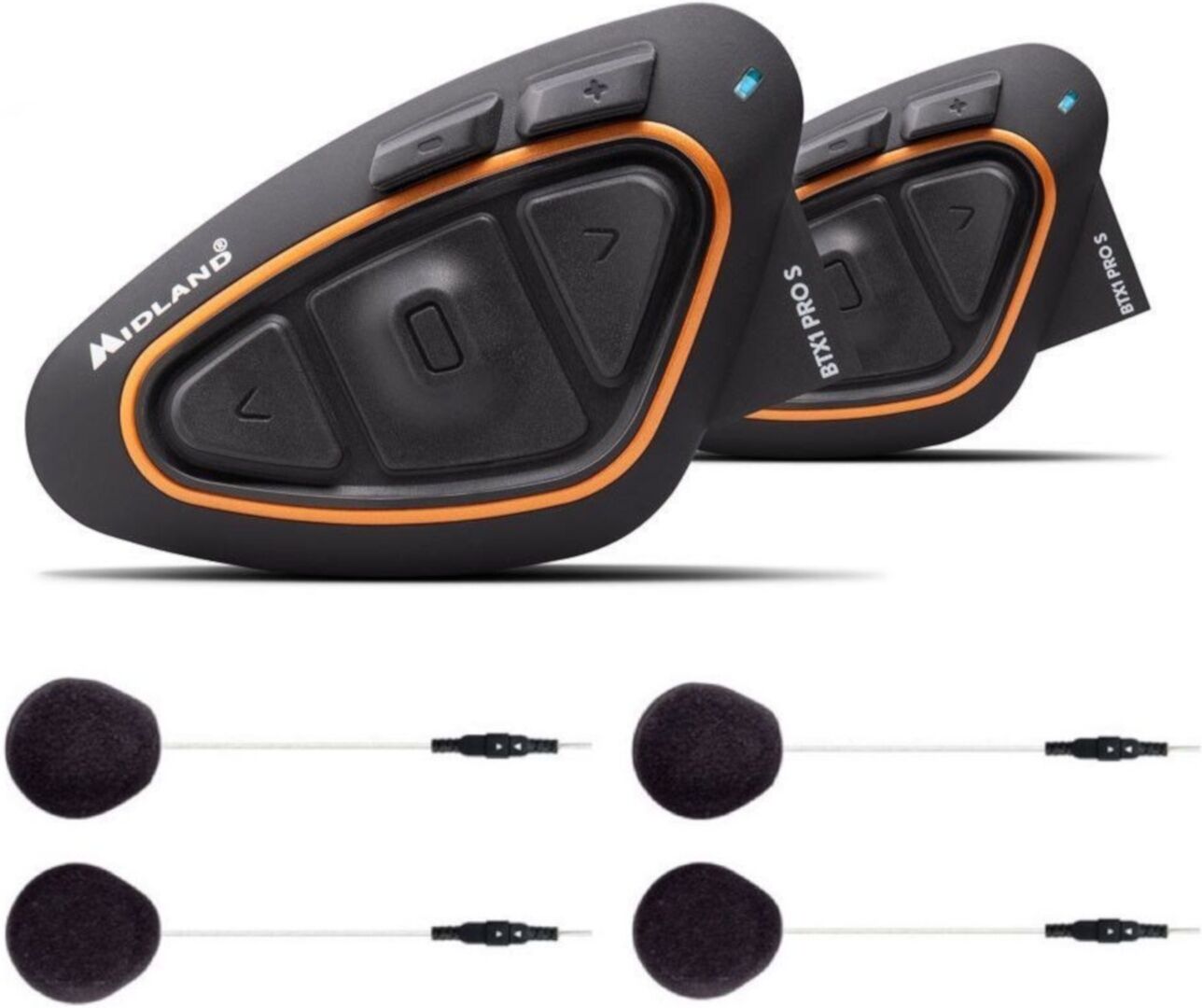 Midland BTX1 Pro S Sistema de comunicación Bluetooth Double Pack