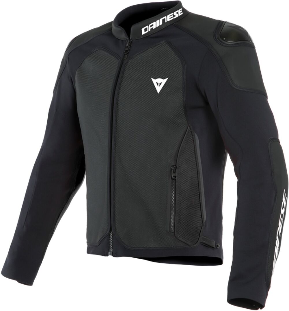 Dainese Intrepida Chaqueta de cuero de motocicleta perforada