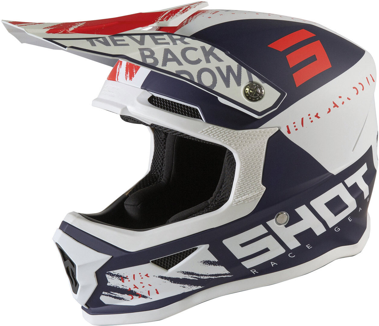 Shot Furious Draw Casco de Motocross para niños