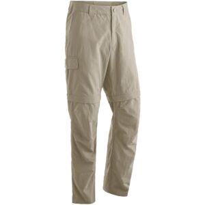 Maier Sports Trave Men's Zip-Off Trousers, 100 % PA in 12 Sizes, Functional Trousers / Outdoor Trousers / Hiking Trousers / Removable and Quick-Drying, beige, 29