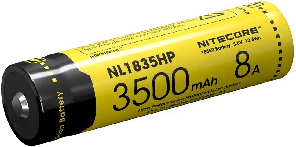 Nitecore 18650 Oppladbart Batteri