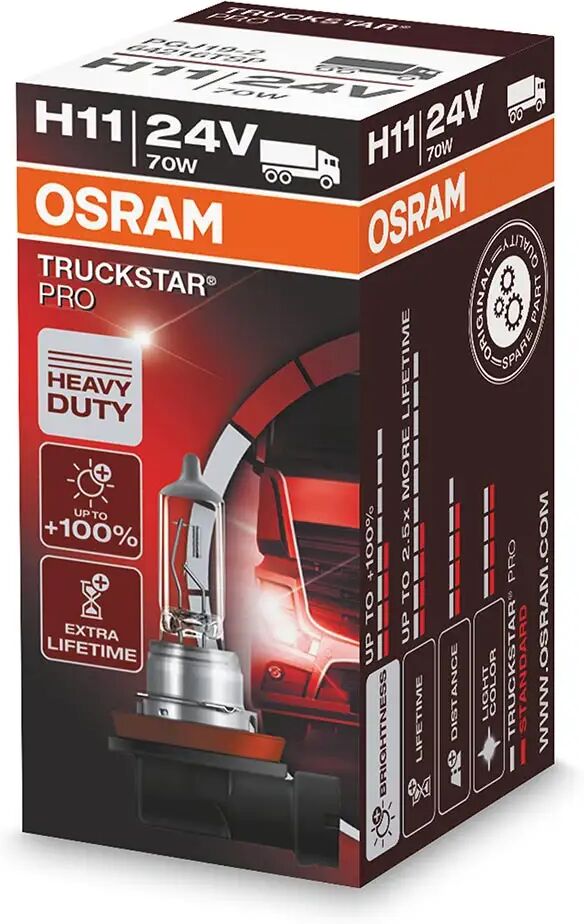 Osram Truckstar Pro H11 24v Halogenpære