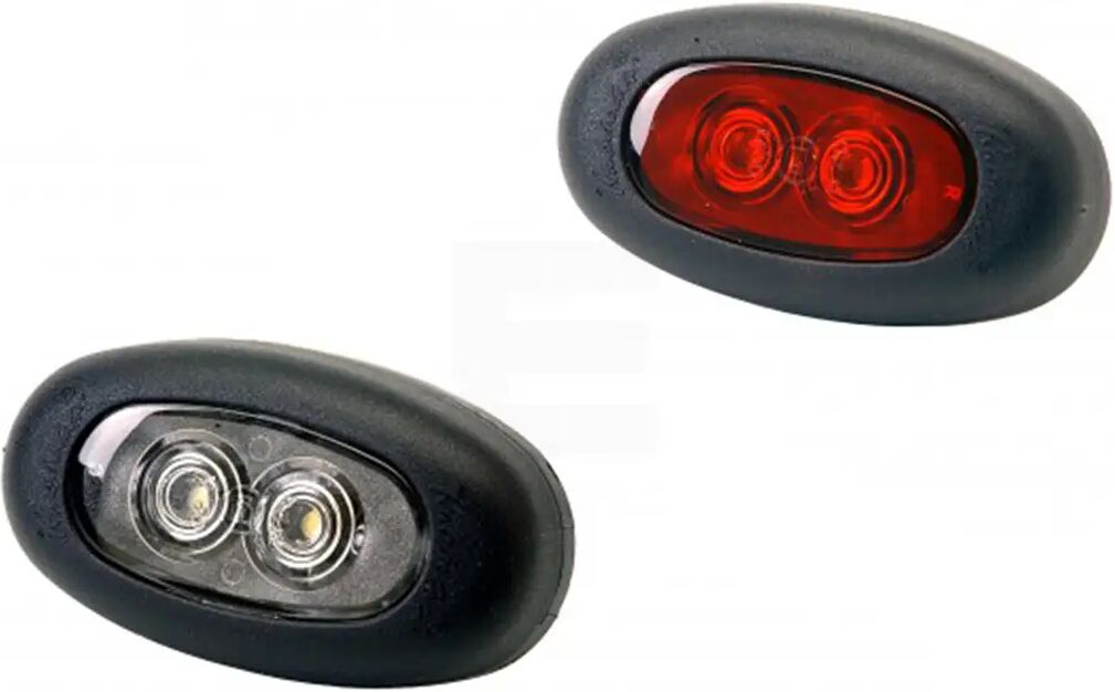 Truck Lite Truck-Lite M851 - Led Markeringslys (Oval) (Hvit)