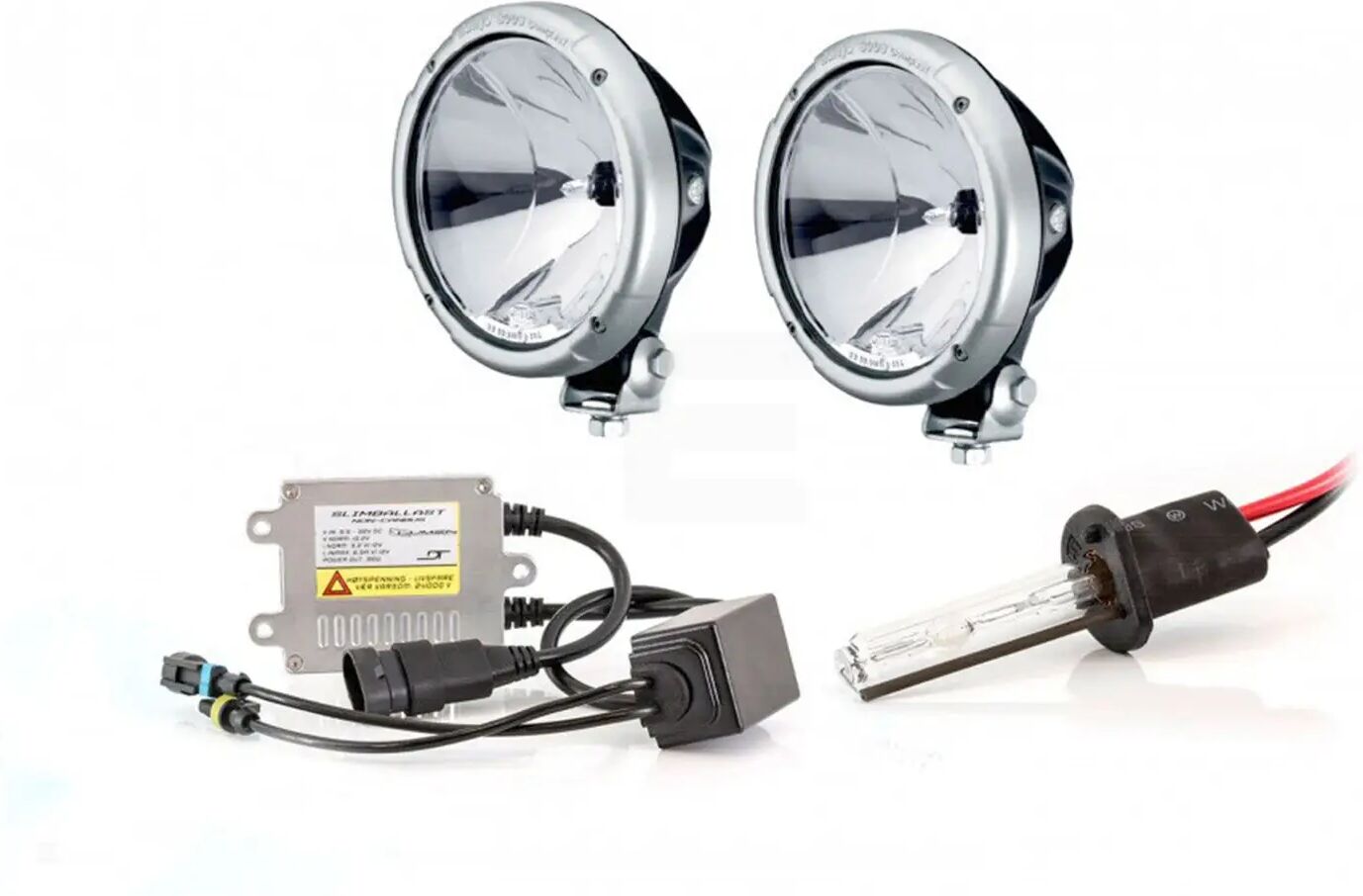 Hella Rallye Xenon Lyskastersett (4300k, 35w, 37,5)