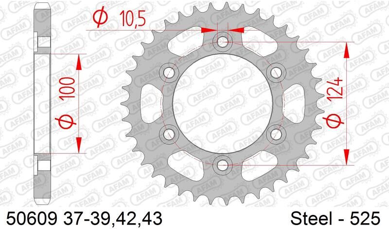 Afam Bakdrev, Stål #525 - Ducati   43