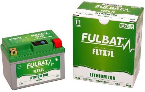 Fulbat, Litium-Ion Batteri, Honda 05-18 3-18 Wr450f, 08-18 Wr250f, 08-15 Wr250r,