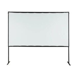 celexon basic line Faltrahmenleinwand 16:9, 100` - Rahmen-Leinwand, Heimkino- und Outdoor-Leinwand, Full-HD mit 3cm Maskierung - 221x124cm, Gain 0,9